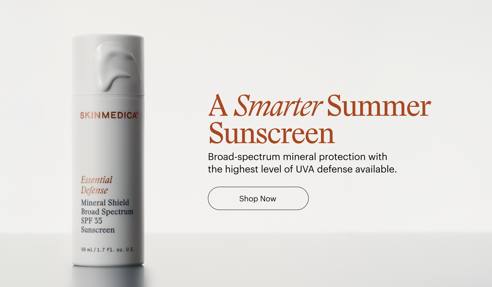 A Smarter Sunscreen. Broad-spectrum mineral protection with the highest level of UVA defense available. Shop Now. 