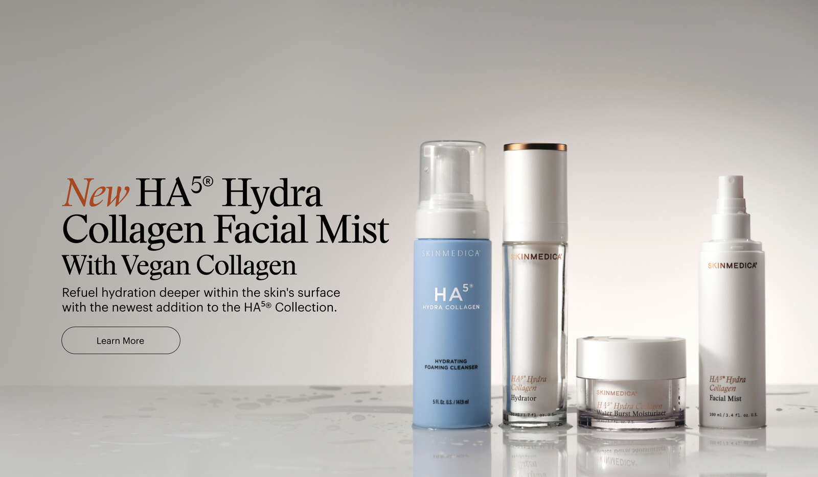 New HA5 Hydra Collagen Facial Mist with Vegan Collagen