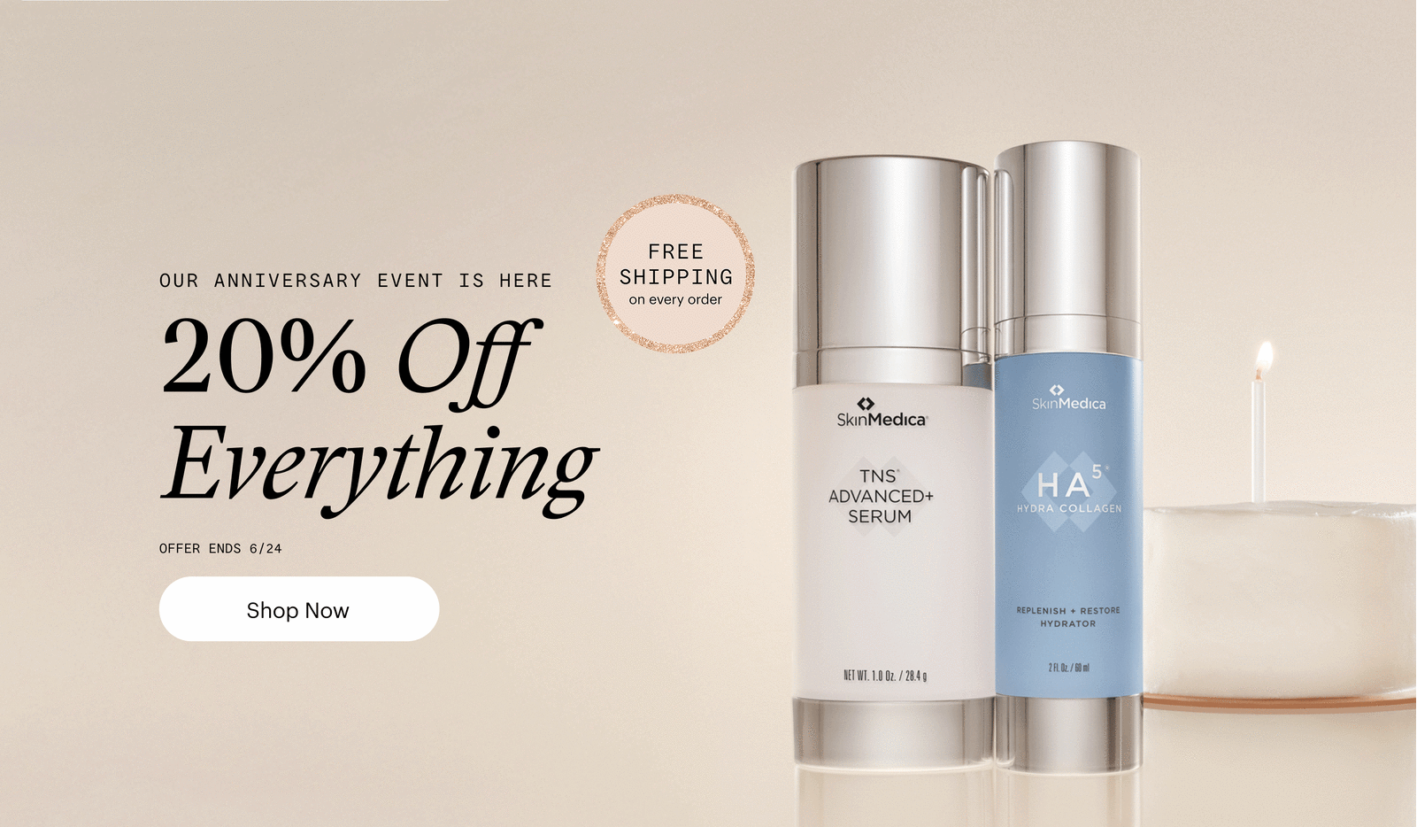 Our Anniversary Event is Here. 20% Off Everything.