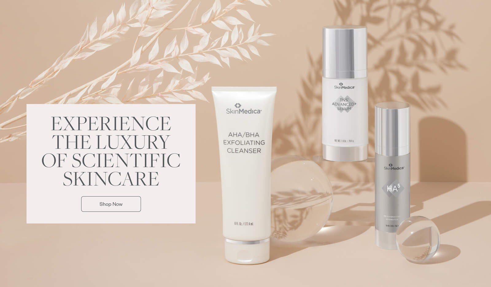 Experience the luxury of scientific skincare